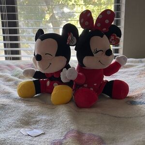 Mickey & Minnie TY Beanie Buddy
